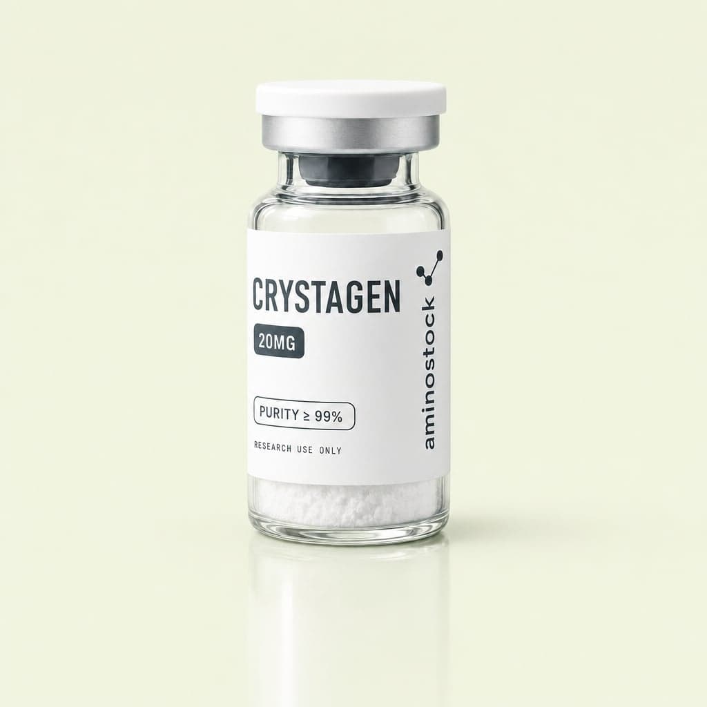 Crystagen — studio product photo