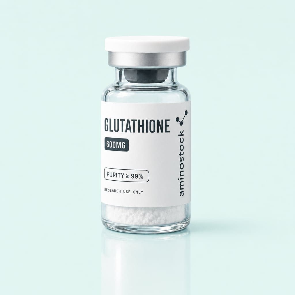Glutathione — studio product photo