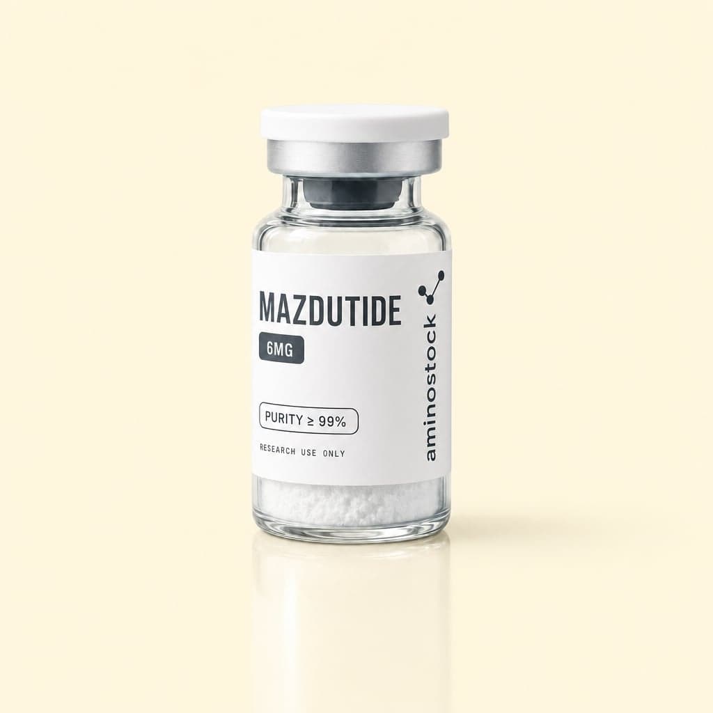 Mazdutide — studio product photo