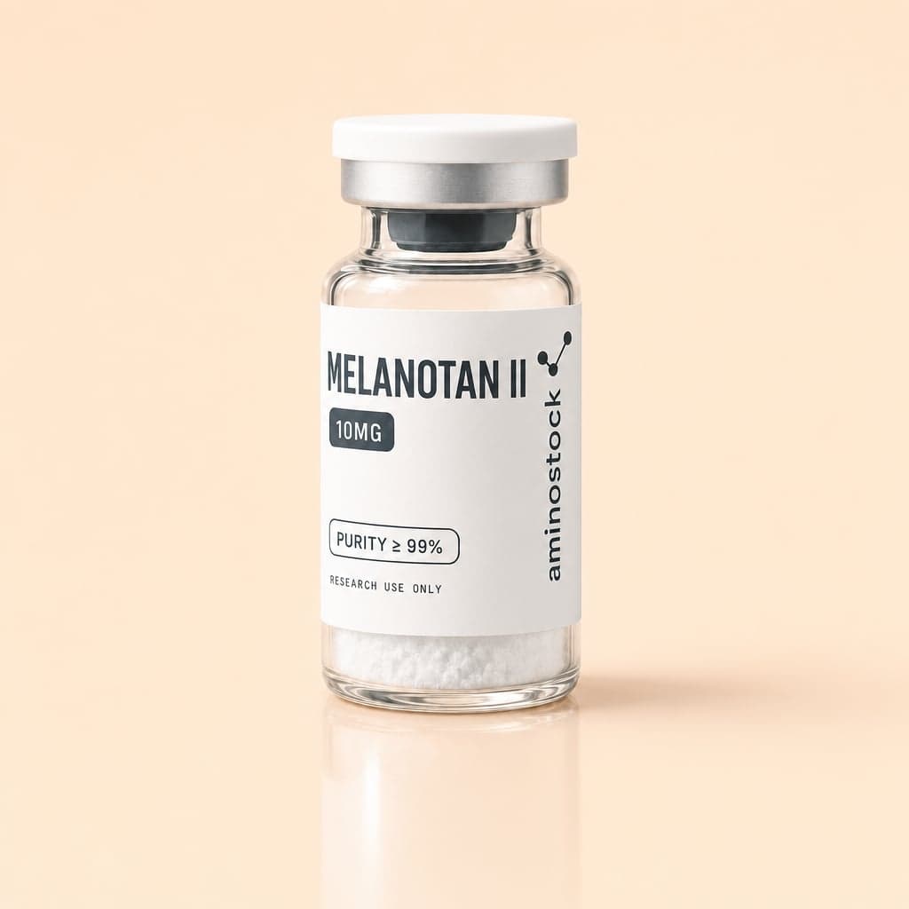 Melanotan II — studio product photo