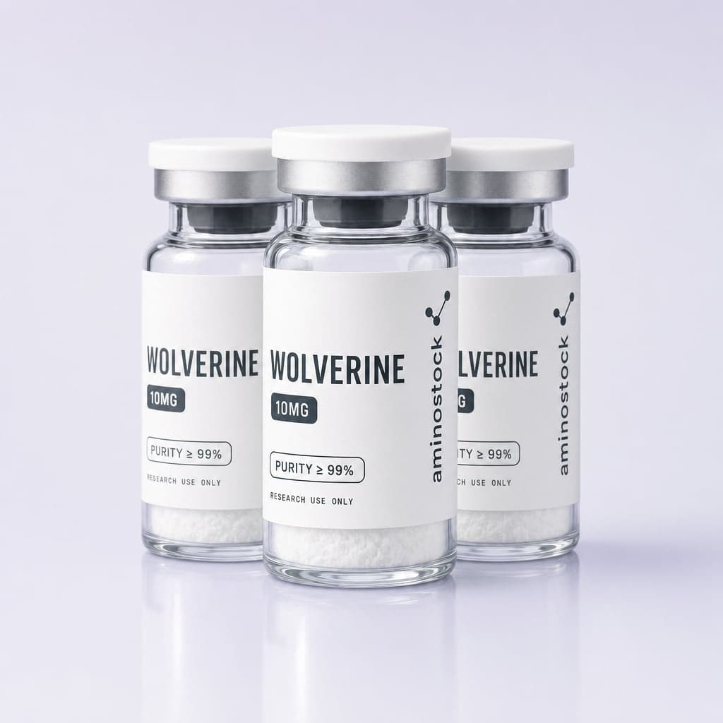 BPC-157/TB-500 (Wolverine) — studio product photo